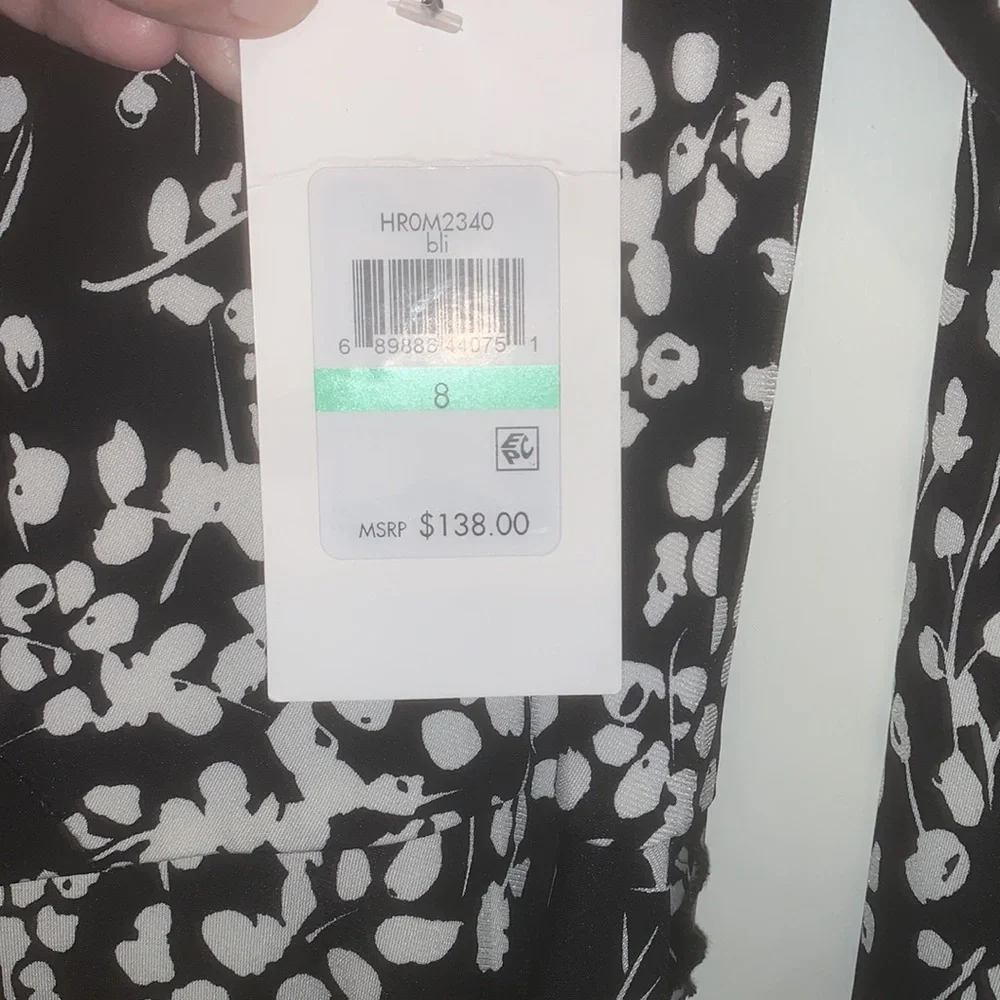 Harper Rose black and white floral dress - Picture 3 of 6